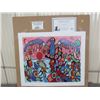 Image 1 : LIMITED PRINT 'BETWEEN TWO WORLDS' (BY NORVAL MORRISSEAU) *304/950* (23" X 18.5")