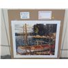 Image 1 : LIMITED PRINT 'THE CANOE' (BY TOM THOMSON) *279/777* (23" X 18.5")