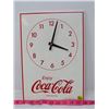Image 1 : COCA-COLA CLOCK *BATTERY OPERATED* (13 X 9.5)