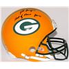 Image 1 : Brett Favre Signed LE Packers Full-Size Authentic Pro-Line Helmet Inscribed "Hall of Fame 2016" #24/