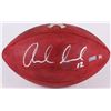 Image 1 : Andrew Luck Signed "Salute to Service" Official NFL Game Ball Limited Edition #1/50 (Panini COA)