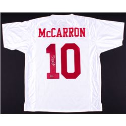 AJ McCarron Signed Alabama Jersey (Radtke COA)