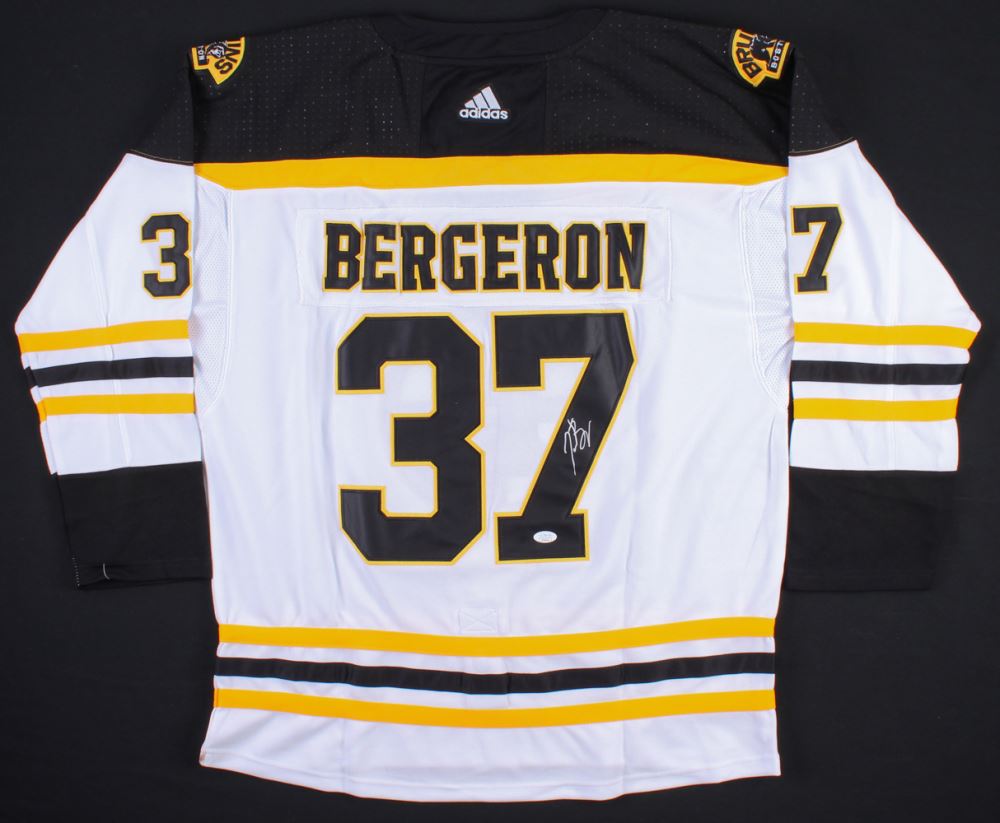 bergeron signed jersey