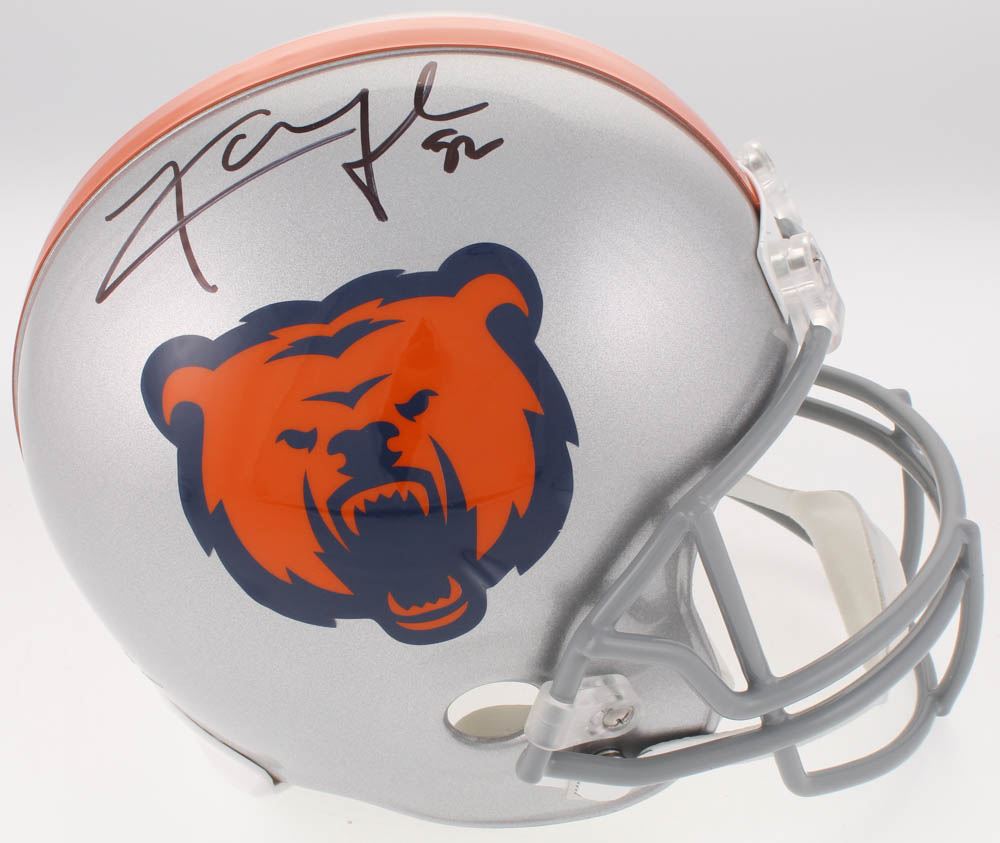 khalil mack autographed helmet