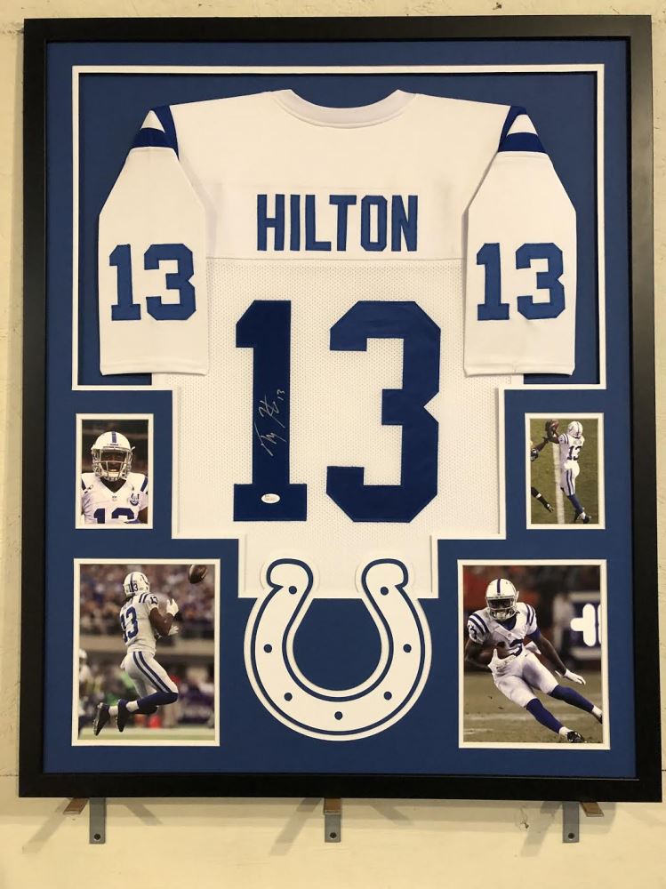 ty hilton signed jersey