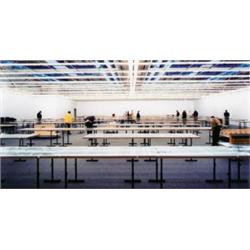 ANDREAS GURSKY     (b. 1955)     CENTRES GEORGES POMPIDOU     signed and dated “10/95 A. Gursky” and