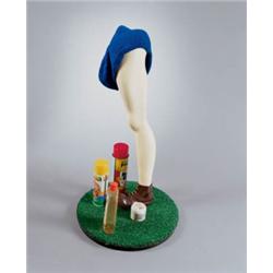 PAUL McCARTHY     (b. 1945)     PATRICK PAINTER PECKER LEG     signed “McCarthy” on the sole of the 