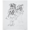 Image 1 : WILLEM DE KOONING     (1904-1997)     UNTITLED (TWO WOMEN)     signed, numbered of 100 and dated “de