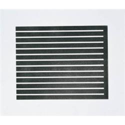 DONALD JUDD     (1928-1994)     UNTITLED (OPEN LEFT)     aquatint on paper     29 x 34 in. (73.7 x 8