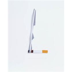 TOM WESSELMANN     (b. 1931)     SMOKING CIGARETTE     signed and dated “Wesselmann 98” lower center