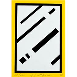 ROY LICHTENSTEIN     (1923-1997)     MIRROR     signed, numbered and dated along the lower edge     