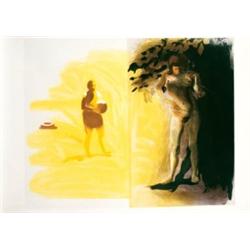 ERIC FISCHL     (b. 1948)     TUBE     color aquatint     36 x 52 in. (91.4 x 132.1 cm)     executed