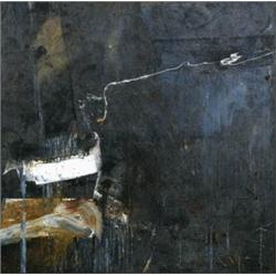 MICHAEL GOLDBERG     (b. 1924)     DRUID’S DAY     signed, titled and dated “M. Goldberg ’61      ‘D