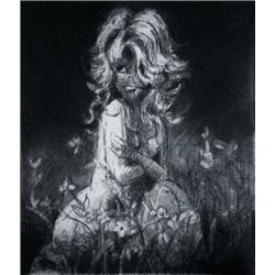 LISA YUSKAVAGE     (b. 1963)     WEEDS     signed, titled, numbered of 50 and dated      “‘Weeds’ Yu