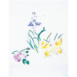 KAREN KILIMNIK     (b. 1955)     BUTTERFLY, 1999 (2:45PM SEP 2,      99-1:40PM SEP 3’99)     dated “