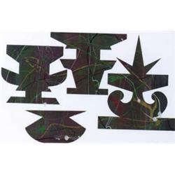 Property from a private German collection     PHILIP TAAFFE     (b. 1951)     UNTITLED     oil and l