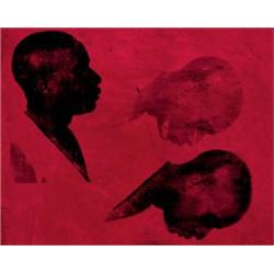 GLENN LIGON     (b. 1960)     BROKEN HEART     signed and dated “Glenn Ligon” lower left; signed, ti