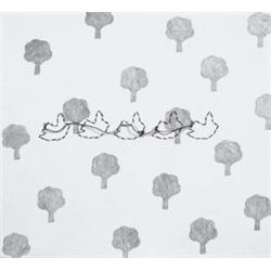 GHADA AMER     (b. 1963)     UNTITLED     signed and dated “Ghada Amer 96”      on the reverse     g