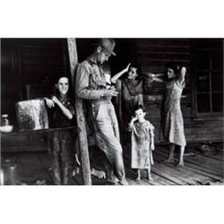 SHERRIE LEVINE     (b. 1947)     AFTER WALKER EVANS      signed, titled, and dated “Sherrie Levine 1