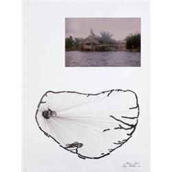 FRANZ ACKERMAN     (b. 1963)     MEKONG-DELTA     signed, titled and dated “‘Mekong Delta’ Franz Ack