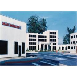 MILES COOLIDGE     (b. 1963)     STOREFRONT, HOSPITAL, OFfICE BUILDING      c-print mounted with Ple