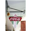 Image 1 : Vintage Hanging Coke Sign