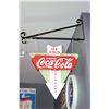 Image 2 : Vintage Hanging Coke Sign