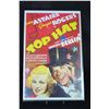 Image 1 : Fred Astaire & Ginger Rogers "Top Hat" Poster