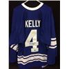Image 4 : Autographed Red Kelley Toronto Maple Leafs Hockey Jersey With Coa