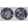 Image 3 : BU ROLL 1966 SMS KENNEDY HALF DOLLARS