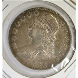 1834 BUST HALF DOLLAR CH AU