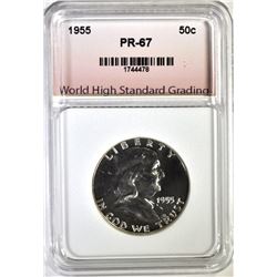 1955 FRANKLIN HALF DOLLAR