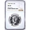 Image 1 : 1966 SMS KENNEDY HALF DOLLAR NGC