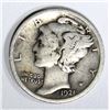 Image 1 : 1921-D MERCURY DIME, FINE