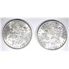 Image 1 : 1896 & 97 CH BU MORGAN DOLLARS