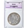 Image 1 : 1901 MORGAN DOLLAR, NGP CH BU