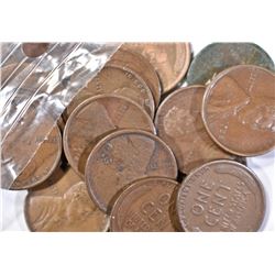 (20) KEY DATE LINCOLN CENTS