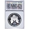 Image 4 : 2006 W AMERICAN SILVER EAGLE PERFECT  PROOF  EMGC