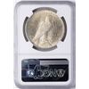 Image 2 : 1924 $1 Peace Silver Dollar Coin NGC MS60