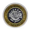 Image 2 : .999 Silver Harrahs Casino Reno Nevada $10 Casino Limited Edition Gaming Token