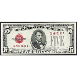 1928E $5 Legal Tender Note