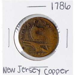 1786 New Jersey Colonial Copper Coin