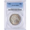 Image 1 : 1896 Barber Half Dollar Coin PCGS MS62