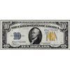 Image 1 : 1934A $10 North Africa WWII Emergency Issue Silver Certificate Note