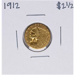1912 $2 1/2 Indian Head Quarter Eagle Gold Coin