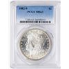 Image 1 : 1882-S $1 Morgan Silver Dollar Coin PCGS MS63