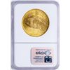 Image 2 : 1927 $20 St. Gaudens Double Eagle Gold Coin NGC MS63
