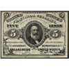 Image 1 : March 3, 1863 Five Cents Third Issue Fractional Currency Note