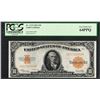 Image 1 : 1922 $10 Gold Certificate Note Fr.1173 PCGS Very Choice New 64PPQ