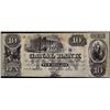 Image 1 : 1800's $10 Canal Bank Obsolete Note